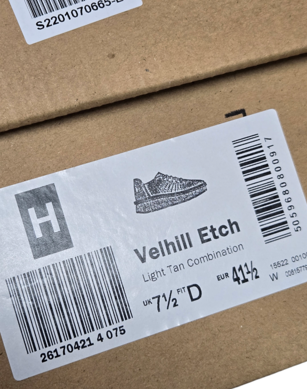 Clarks Velhill Etch Womens Shoes Leather Light Tan Combination Size 10 US, 7.5 UK, 41.5 EUR