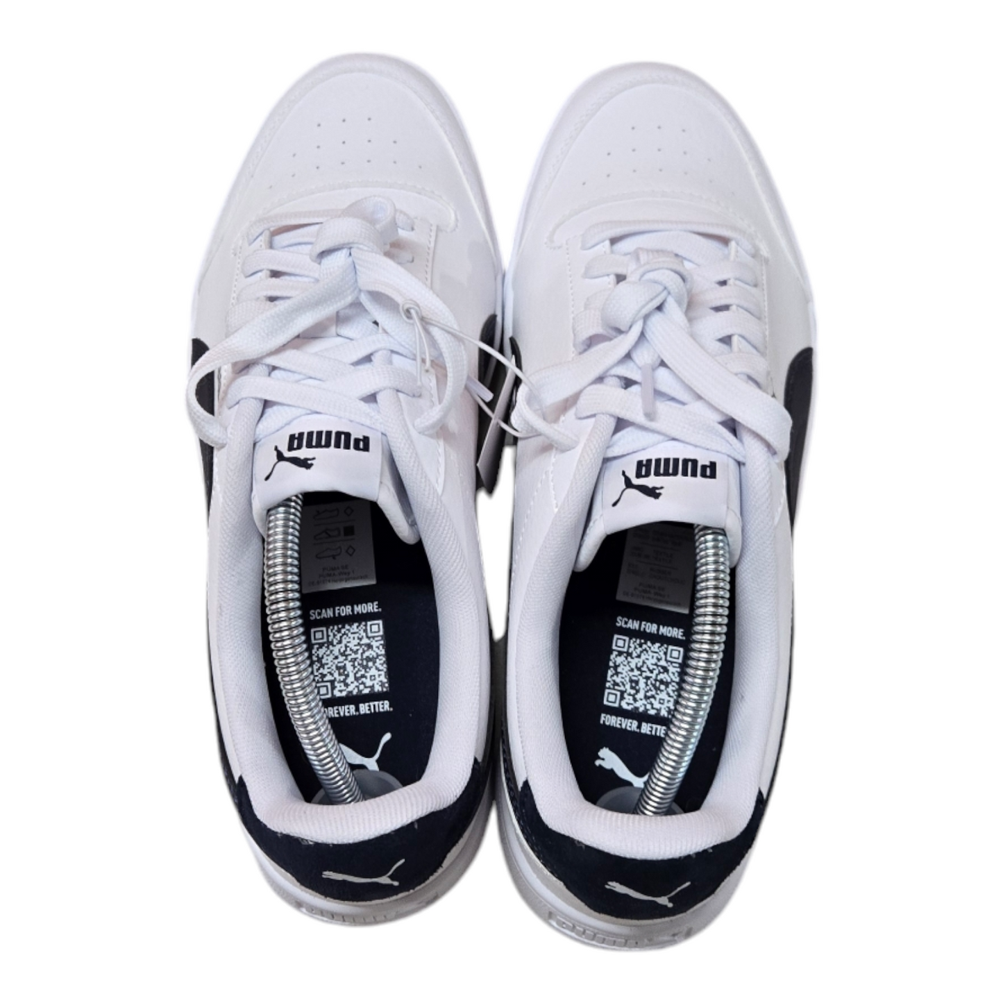 Puma Shuffle Mens Shoes White Sneakers Size 10.5 US, 9.5 UK, 44 EUR - New