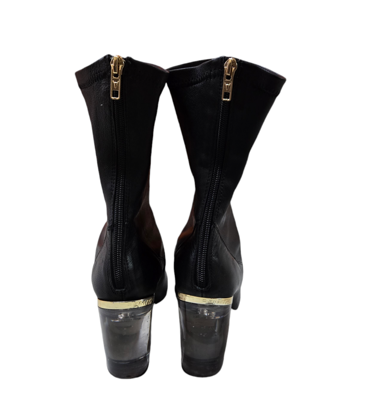 Windsor Smith Leather Boots Womens Black Shoes Size 9 AU/US, 7 UK, 40 EUR