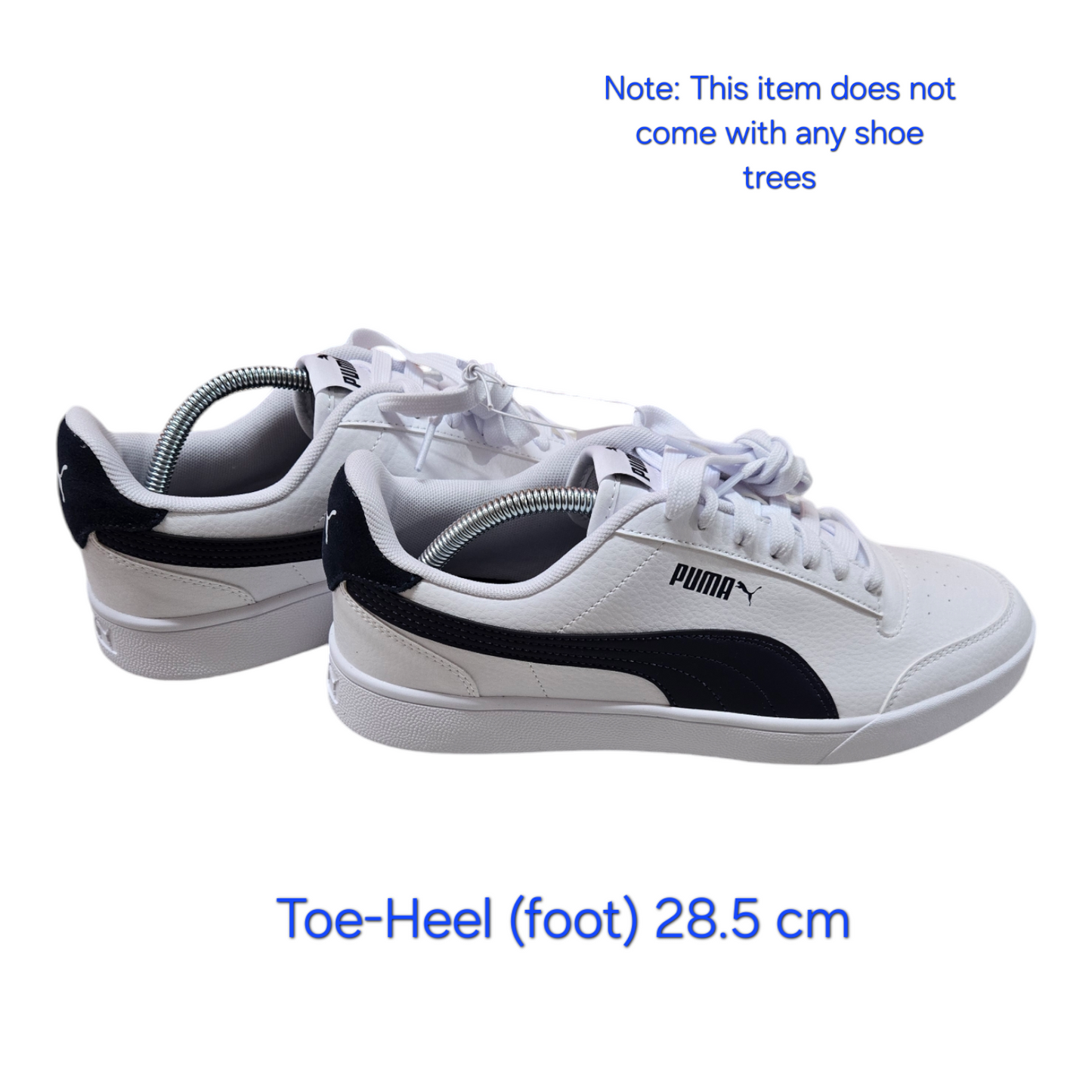 Puma Shuffle Mens Shoes White Sneakers Size 10.5 US, 9.5 UK, 44 EUR - New