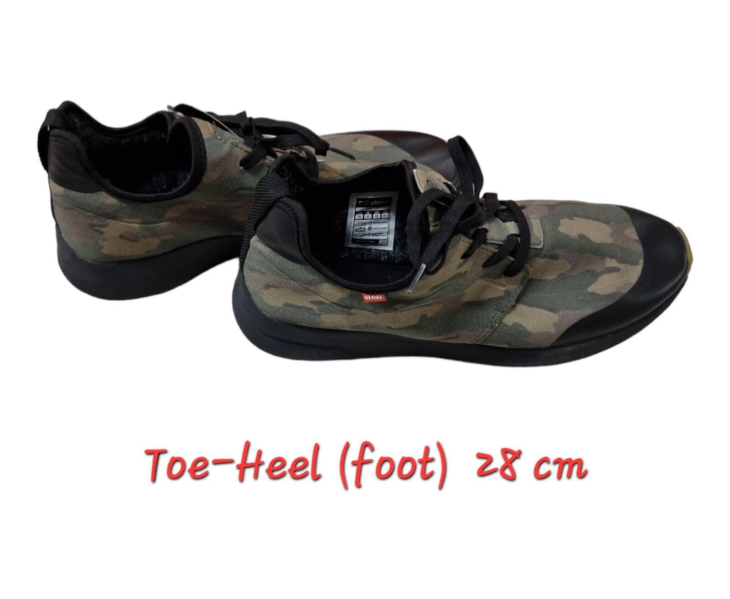 GLOBE Australia Dart Lyt Mens Shoes Camouflage Trainers 10 US, 9 UK, 43 EU