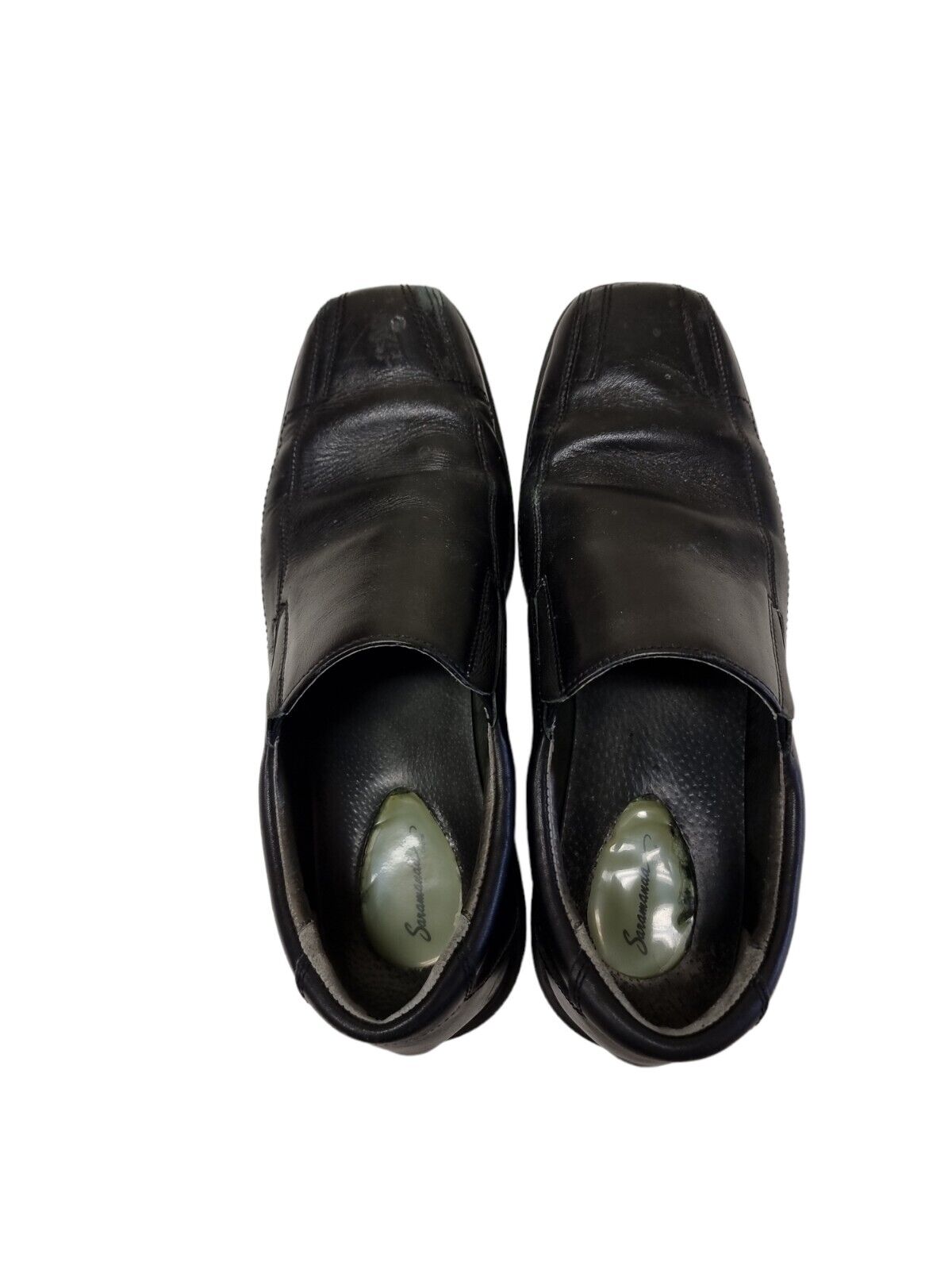 SARAMANDA Original Shoes Mens Leather Black Size 10 UK, 11 US, 44 EUR 👞