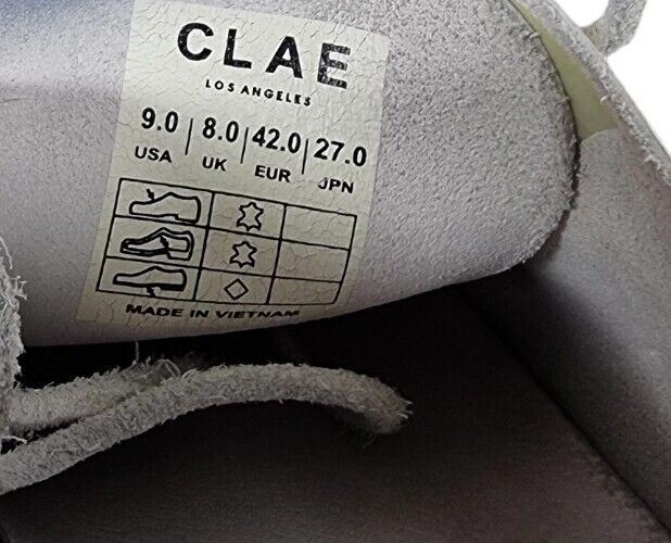 CLAE LOS ANGELES Mens Shoes Leather Size 9 US, 8 UK, 42 EUR - Ready to go