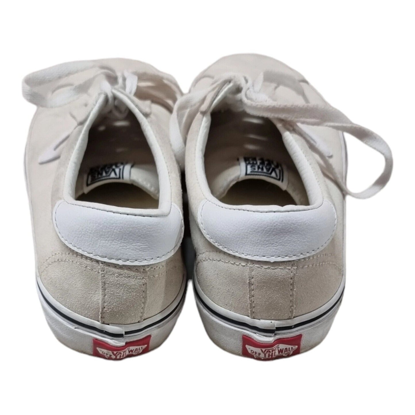 VANS Sport Mens Shoes Natural White Suede Skate Sneakers Size 10 US, 9 UK, 43 EU