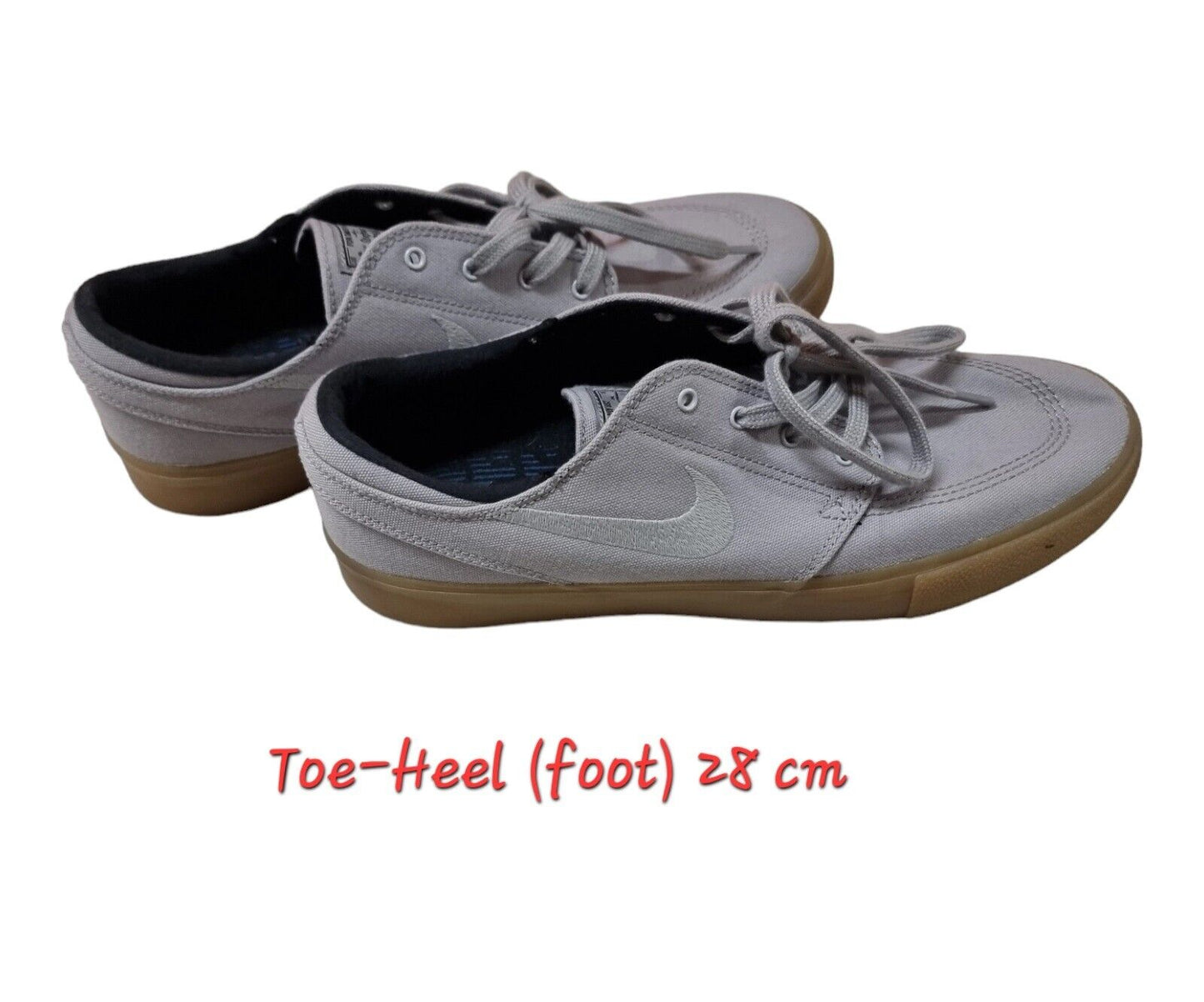 Nike Stefan Janoski Skateboarding & Co Mens Shoes Silver Size 10 US, 9 UK, 44 EU