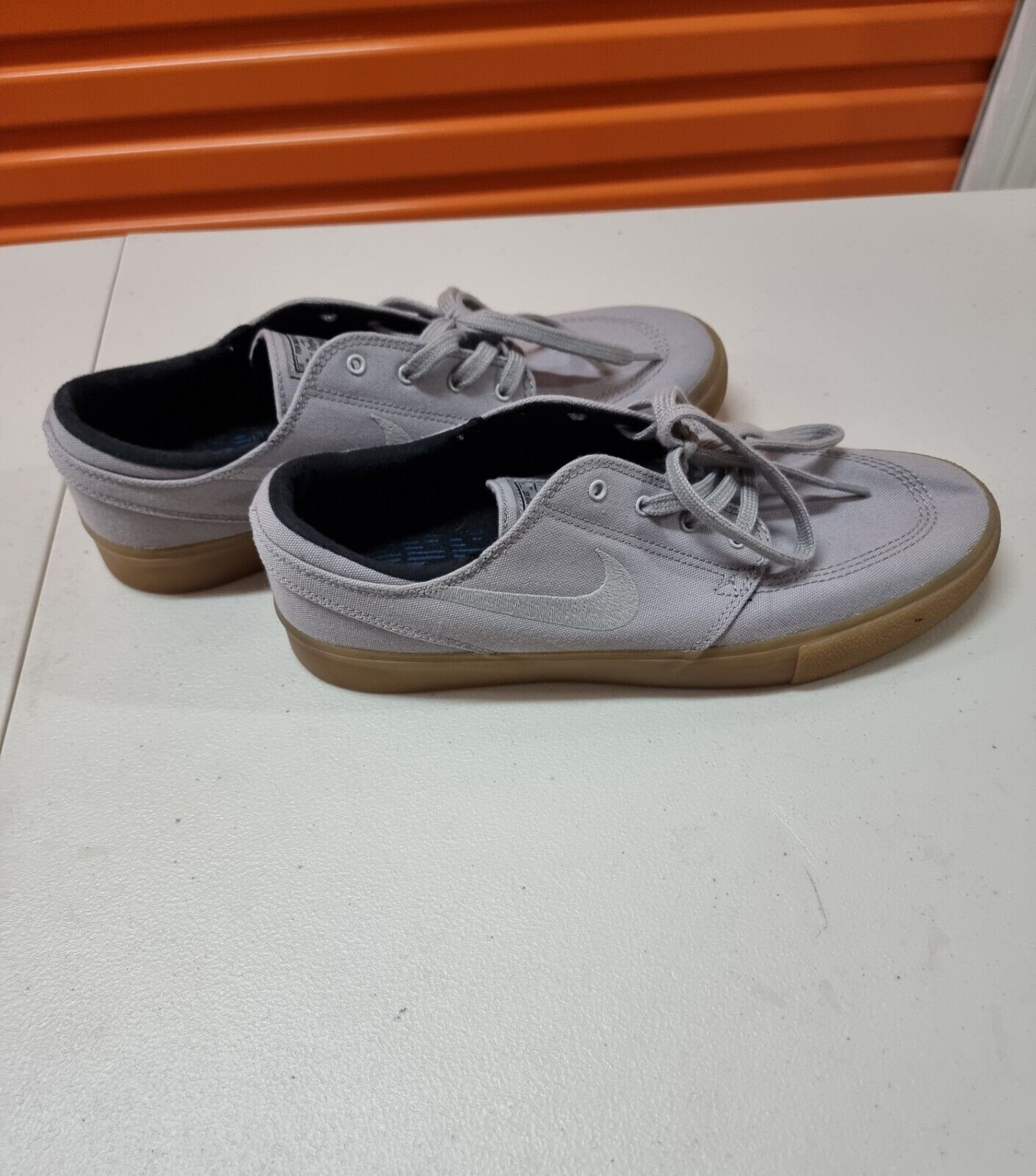 Nike Stefan Janoski Skateboarding & Co Mens Shoes Silver Size 10 US, 9 UK, 44 EU