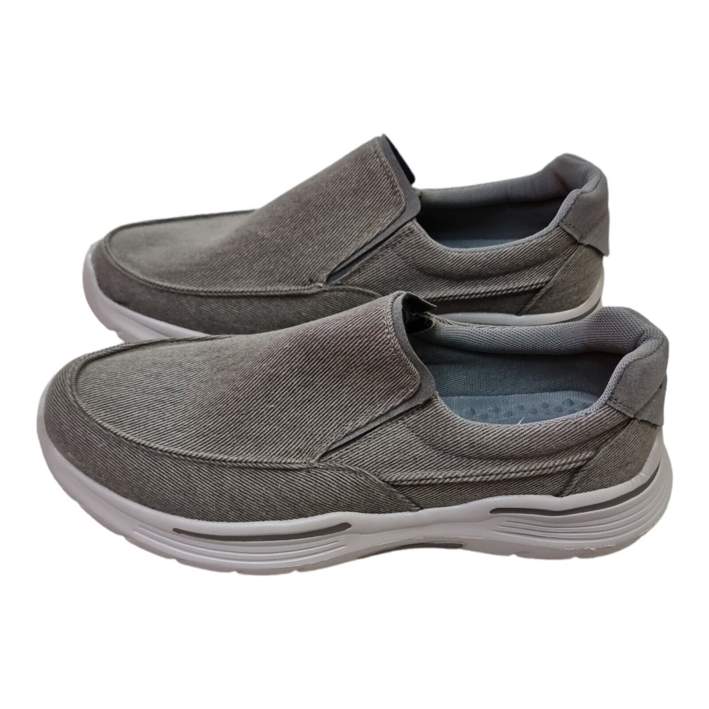 BOLT MAKO Shoes Mens Grey Casual Slip-On Size 10 UK, 11 US- New Without Box