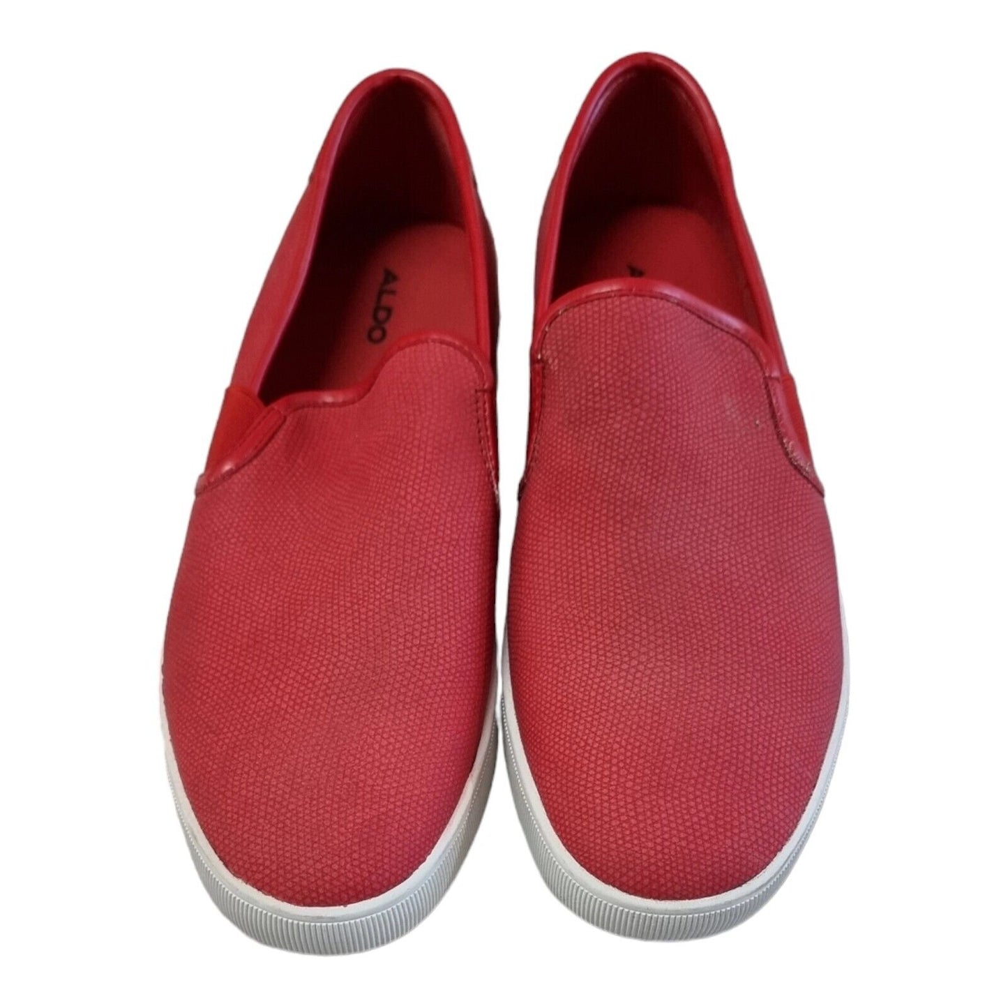 ALDO Slip-on Espadrilles Mens Red Shoes Size 10 US, 9 UK, 43 EUR - Ready To Go