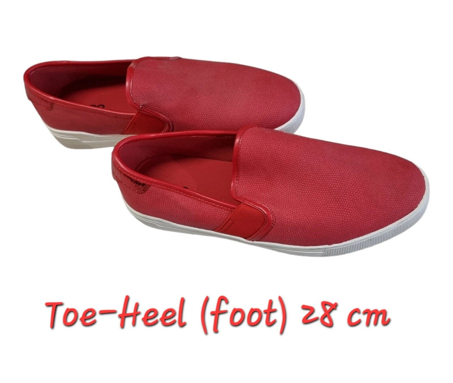 ALDO Slip-on Espadrilles Mens Red Shoes Size 10 US, 9 UK, 43 EUR - Ready To Go
