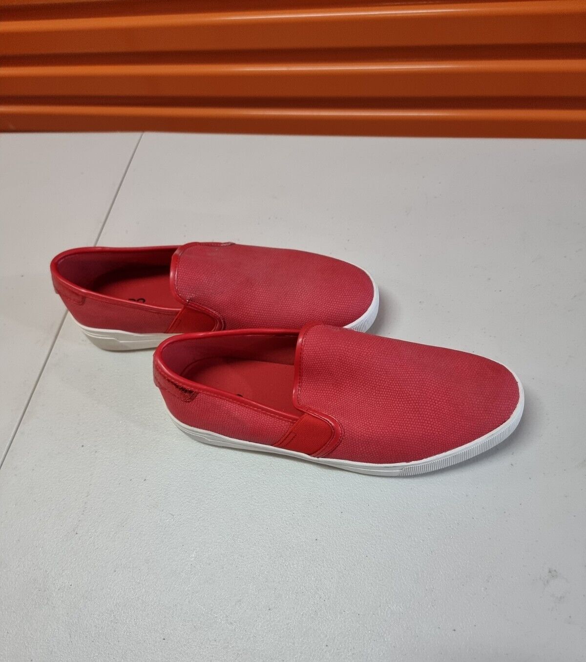 ALDO Slip-on Espadrilles Mens Red Shoes Size 10 US, 9 UK, 43 EUR - Ready To Go