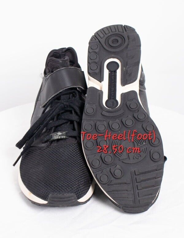 ADIDAS Originals ZX Flux Mid Torsion Mens Sneakers Black Shoes 10.5 US,44.2/3 EU