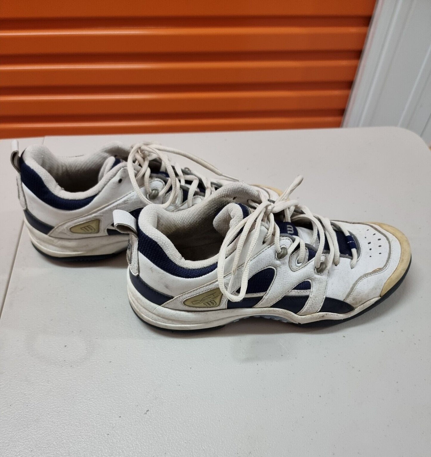 Wilson DST S1220 Mens Sneakers White Tennis Shoes Size 11.5 US, 11 UK, 46 EU 🎾