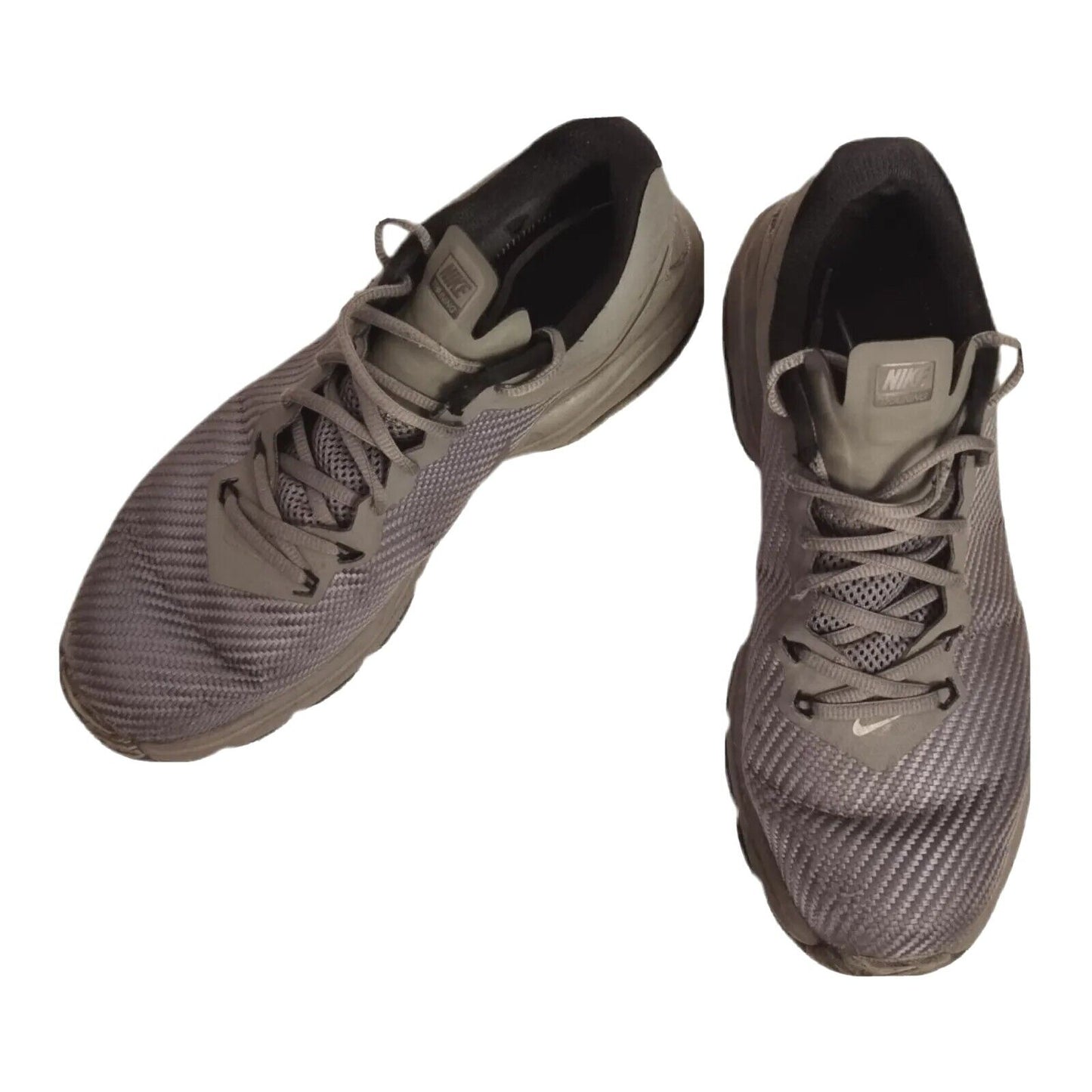 NIKE TRAINING Shoes MAXAIR Athletic Mens GREY Runners 10US, 9UK, 44EU - Like NEW
