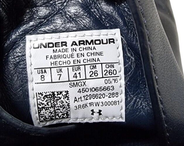 UNDER ARMOUR Mens Shoes Bottle Green Sneakers Size 8 US, 7 UK, 41 EUR