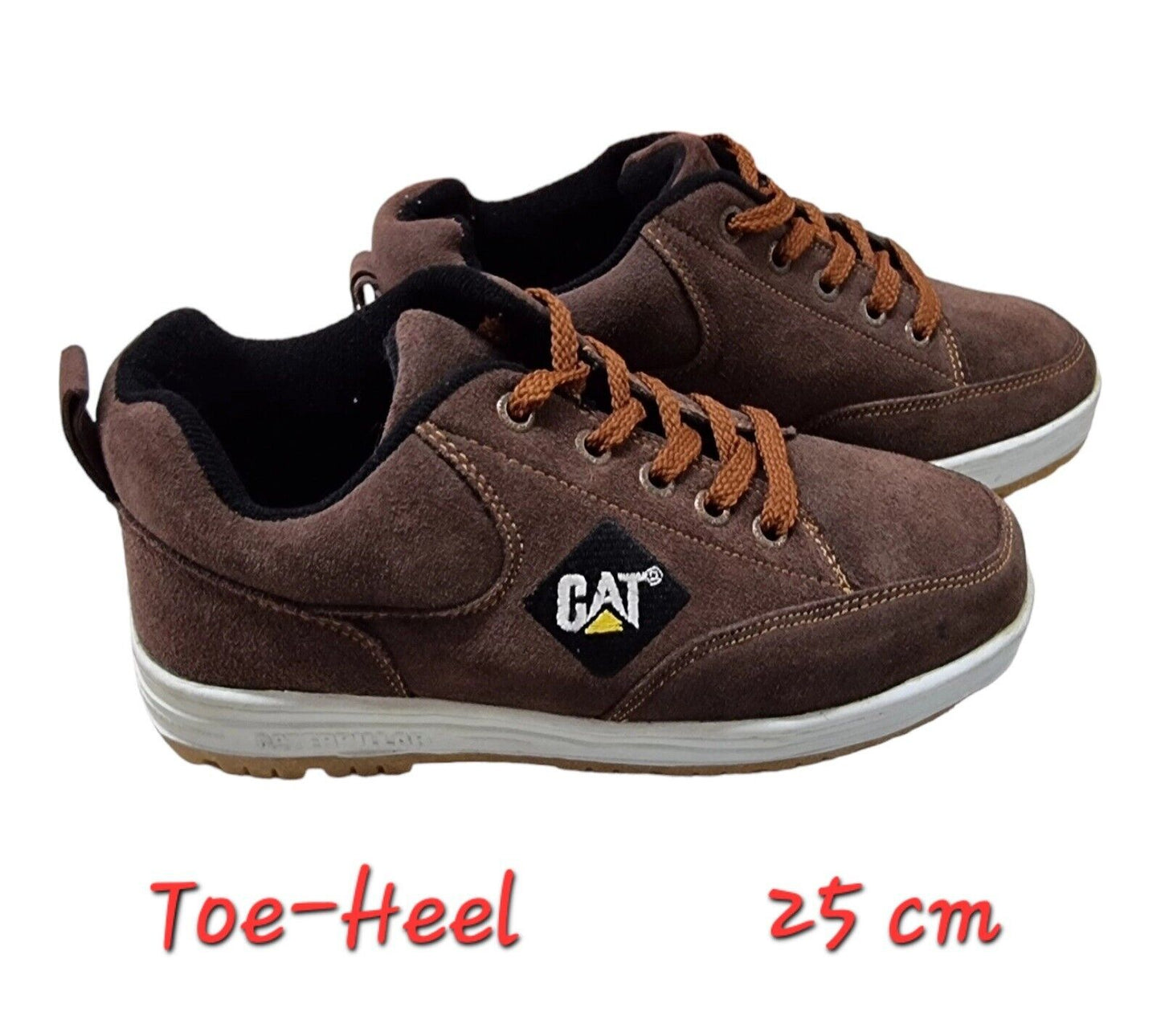 CAT CATERPILLAR Mens Shoes Brown Suede Size 7 US, 40 EUR - Like New ✔️