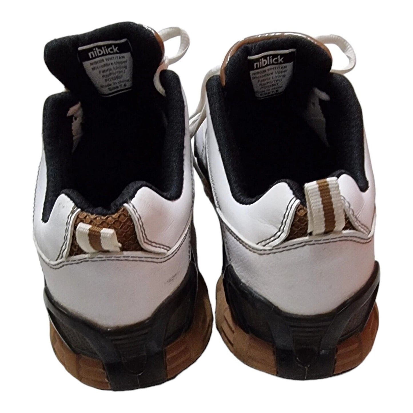 NIBLICK Euroa Mens Golf Shoes White Boots Size 8 US, 7.5 UK/AU, 41 EUR ⛳️