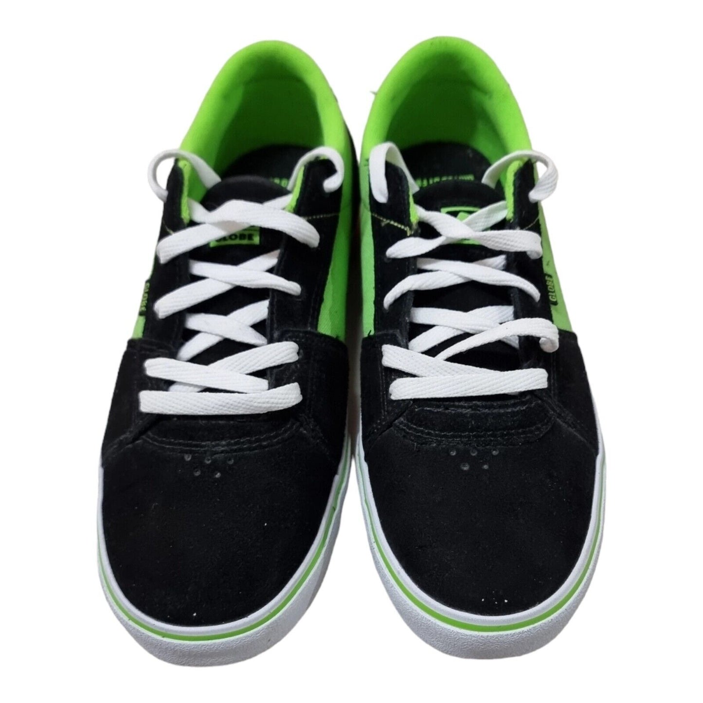 GLOBE Australia Fate Shoes Mens Black/Green Size 9 US, 8 UK, 42.5 EUR-Like Newπ