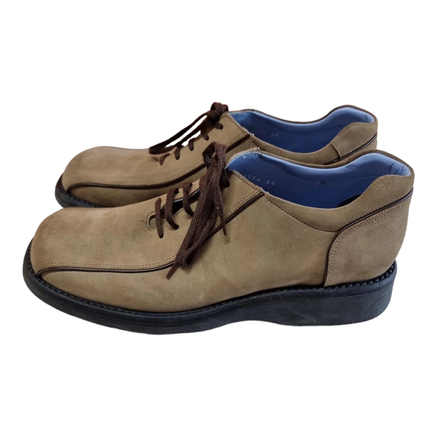 AQUILA Mens Shoes Khaki Leather Upper Size 11 US, 10 UK, 44 EUR - Like New 👌