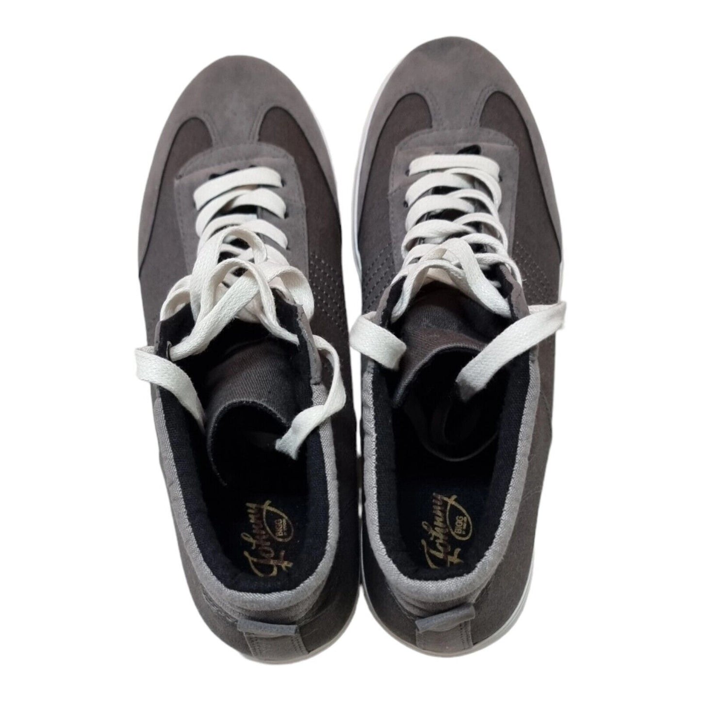 JOHNNY BIGG Mens Shoes Grey Sneakers Size 11 US, 10 UK/AU, 44 EUR - Like New👌