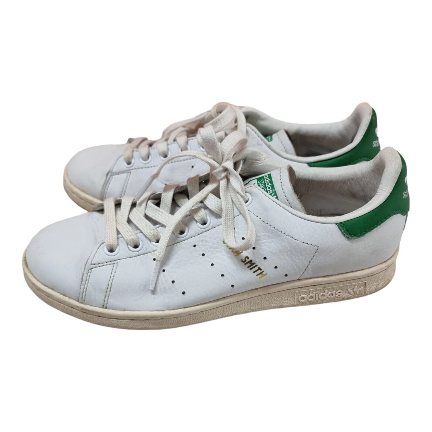 Adidas Stan Smith Mens Shoes Leather Sneakers White Size 8 US, 7.5 UK, 41 1/3 EU