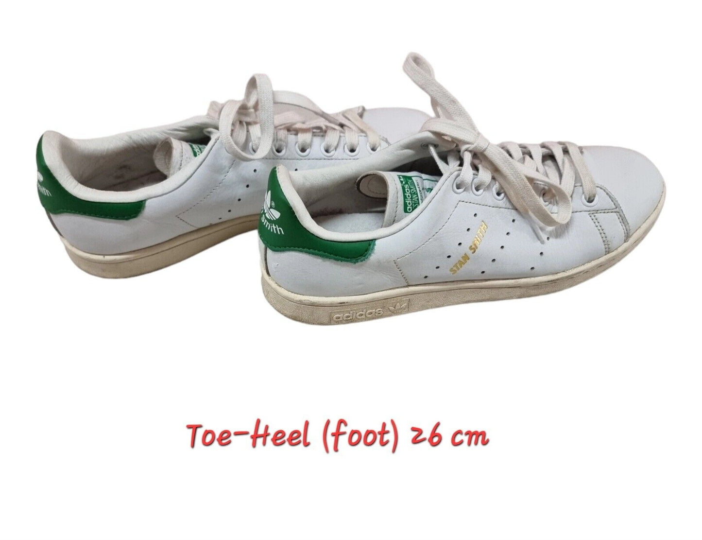 Adidas Stan Smith Mens Shoes Leather Sneakers White Size 8 US, 7.5 UK, 41 1/3 EU