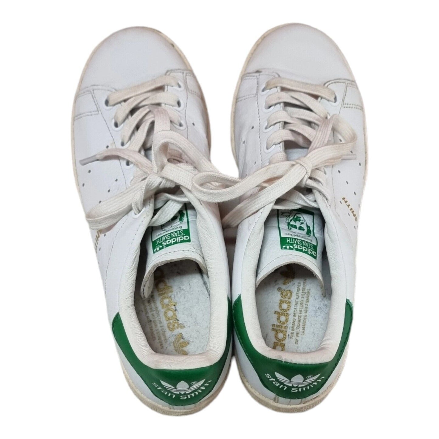 Adidas Stan Smith Mens Shoes Leather Sneakers White Size 8 US, 7.5 UK, 41 1/3 EU