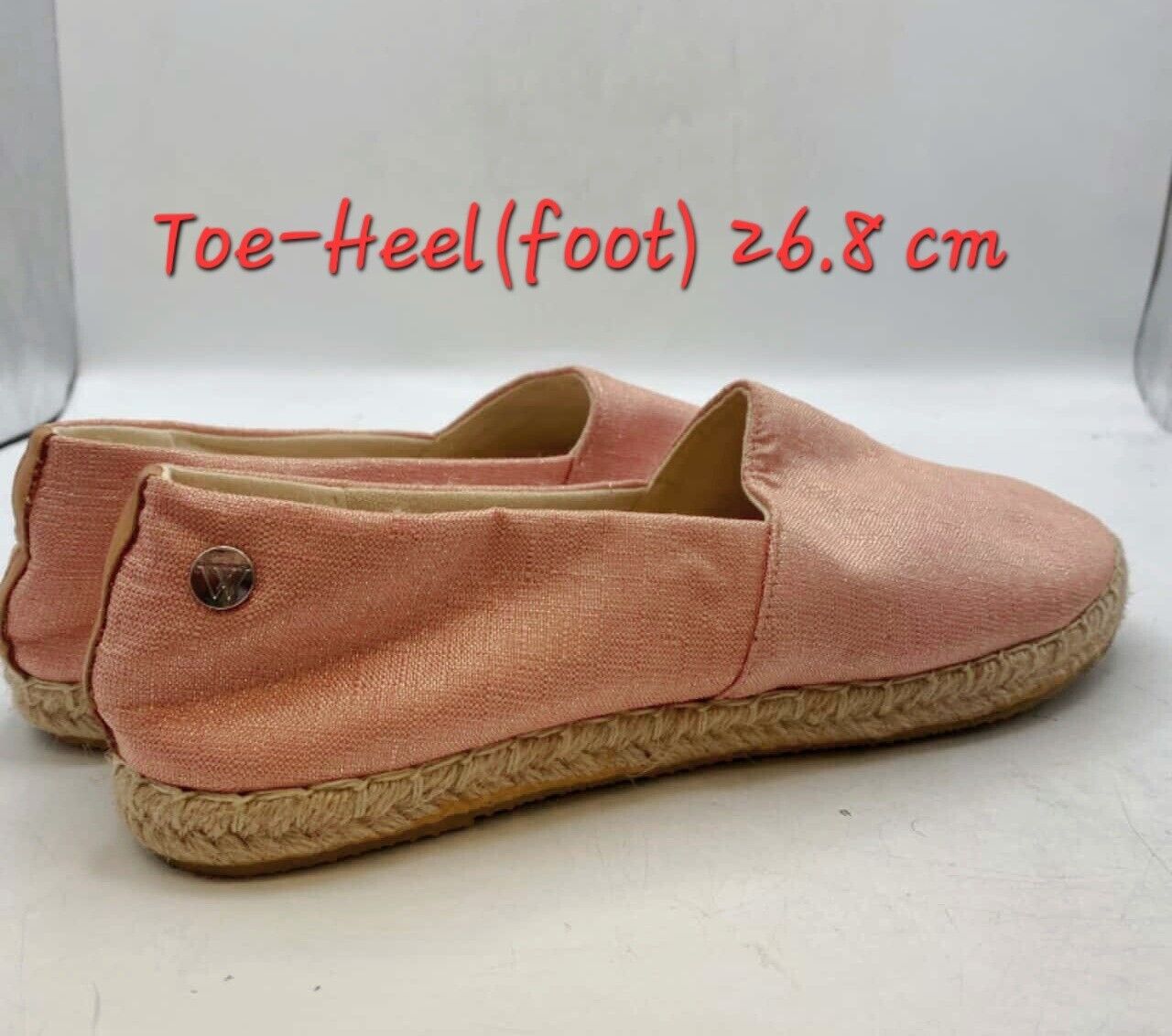 WALNUT Melbourne Moon Espadrilles Womens Pink Shoes Size 41 EUR, 10 AU/US Flats