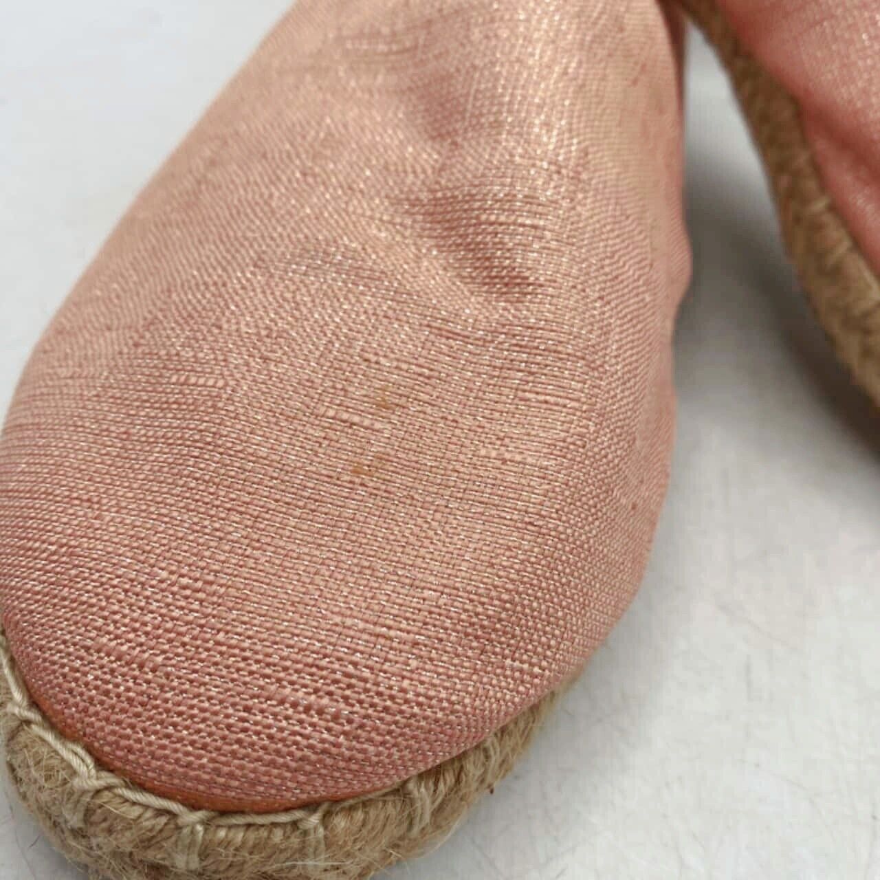 WALNUT Melbourne Moon Espadrilles Womens Pink Shoes Size 41 EUR, 10 AU/US Flats