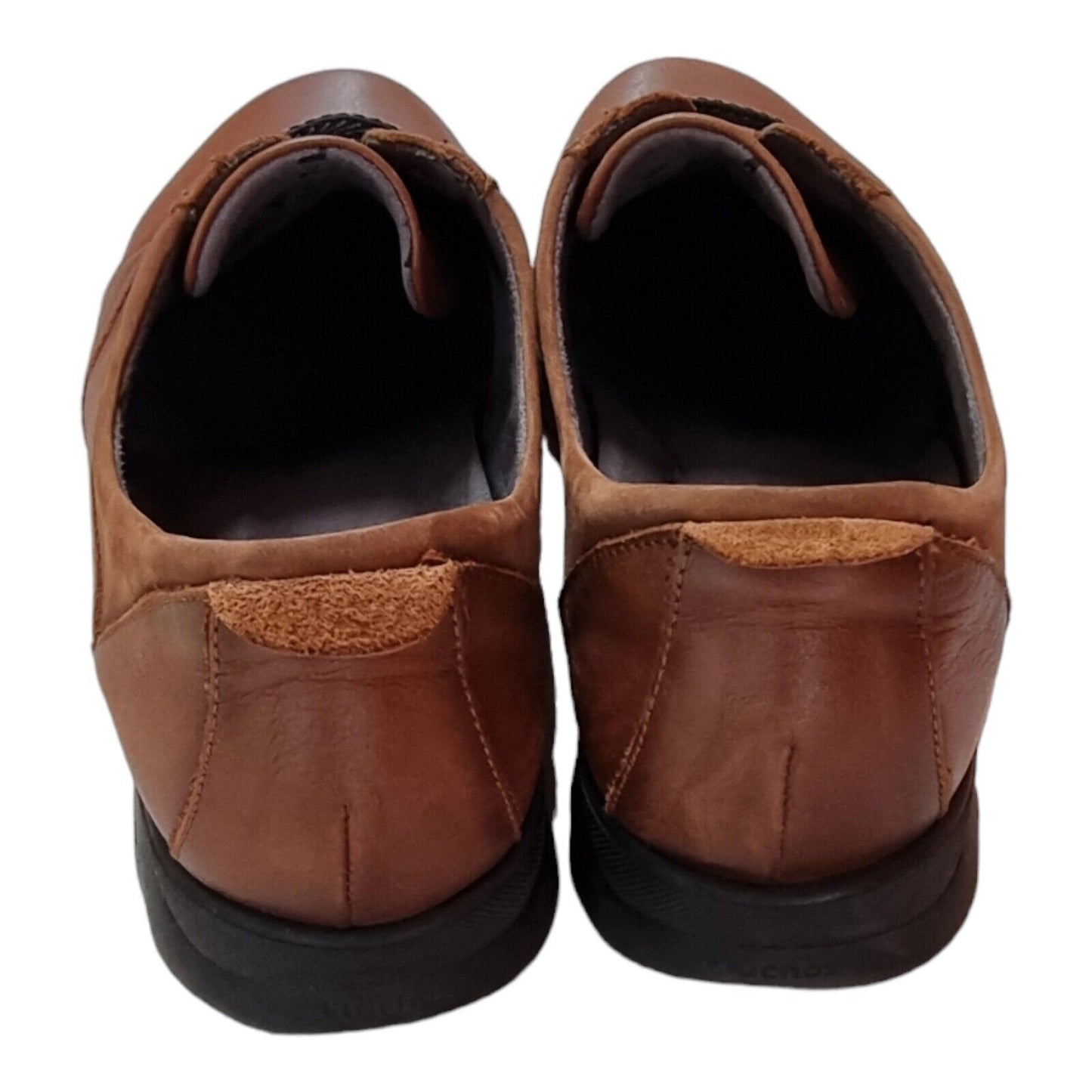 FLUCHOS Susan Womens Shoes Brown Leather Casual Sneakers Size 8.5 US, 7 UK, 40EU