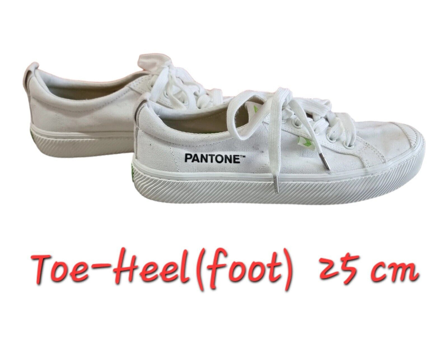 CARIUMA PANTONE Womens Shoes White Sneakers Size 8 US, 39 EUR - Ready To Go