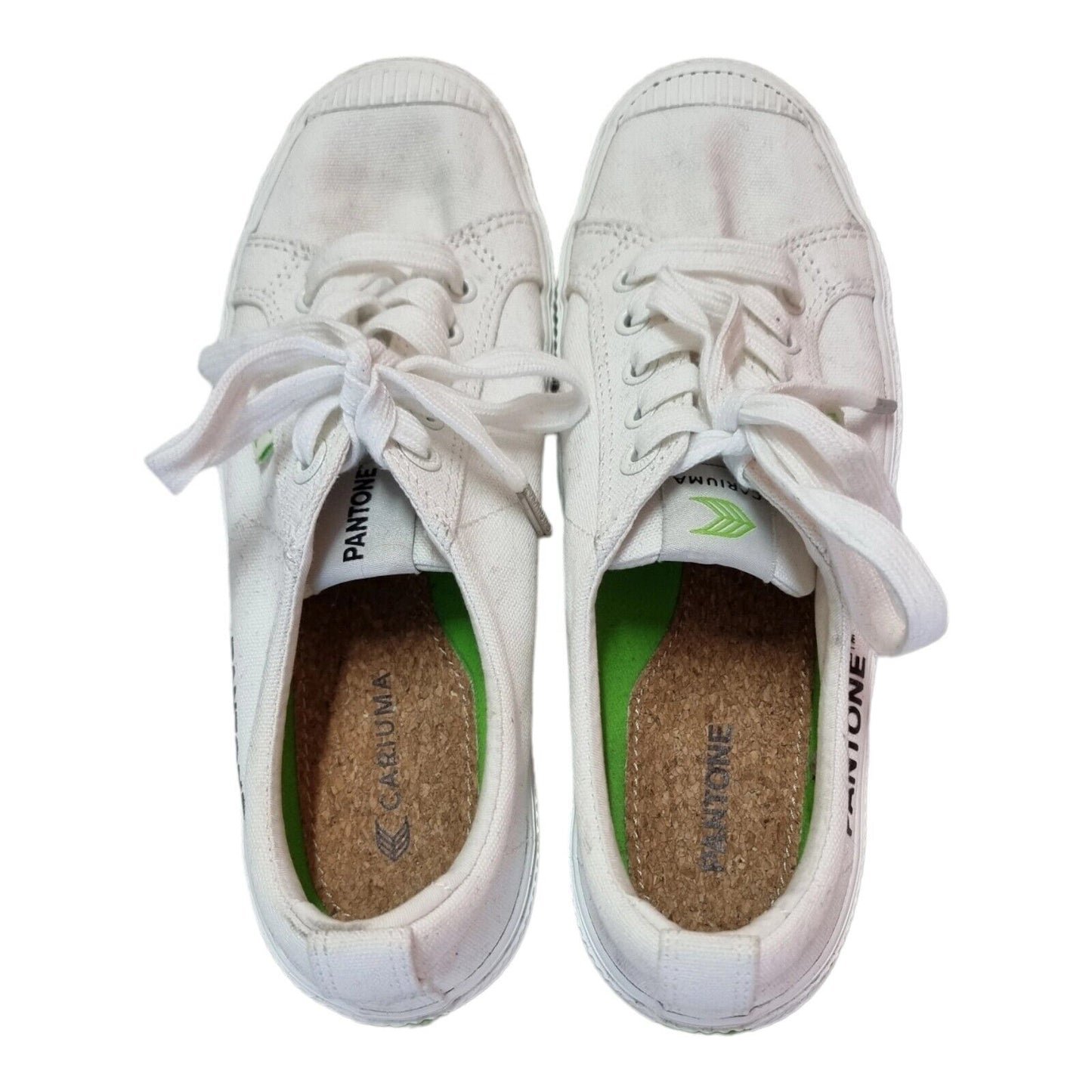 CARIUMA PANTONE Womens Shoes White Sneakers Size 8 US, 39 EUR - Ready To Go