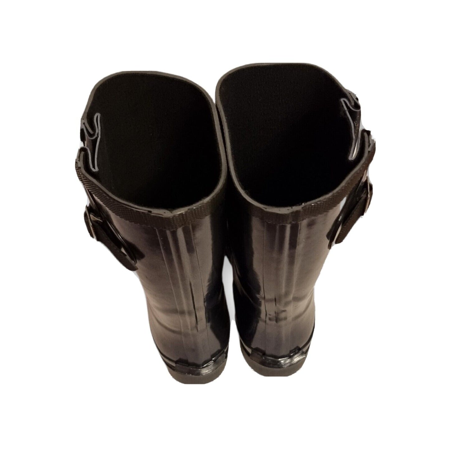 SLOGGERS Boots Womens Katy Gumboots Navy Pearl Shoes Size 6 US New with Box