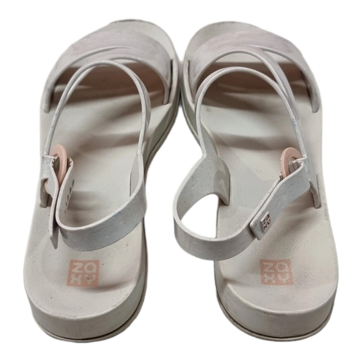 ZAXY Grendene Flats Womens Sandals Beige Slide Shoes Size 9 US , 40 EUR