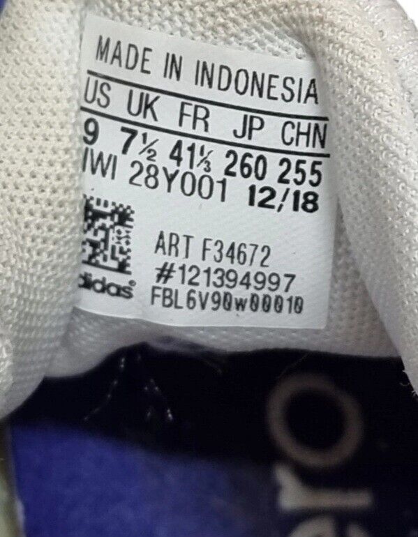 ADIDAS Adizero Womens Shoes White Runners Size 9 US, 7.5 UK, 41.1/3 EUR
