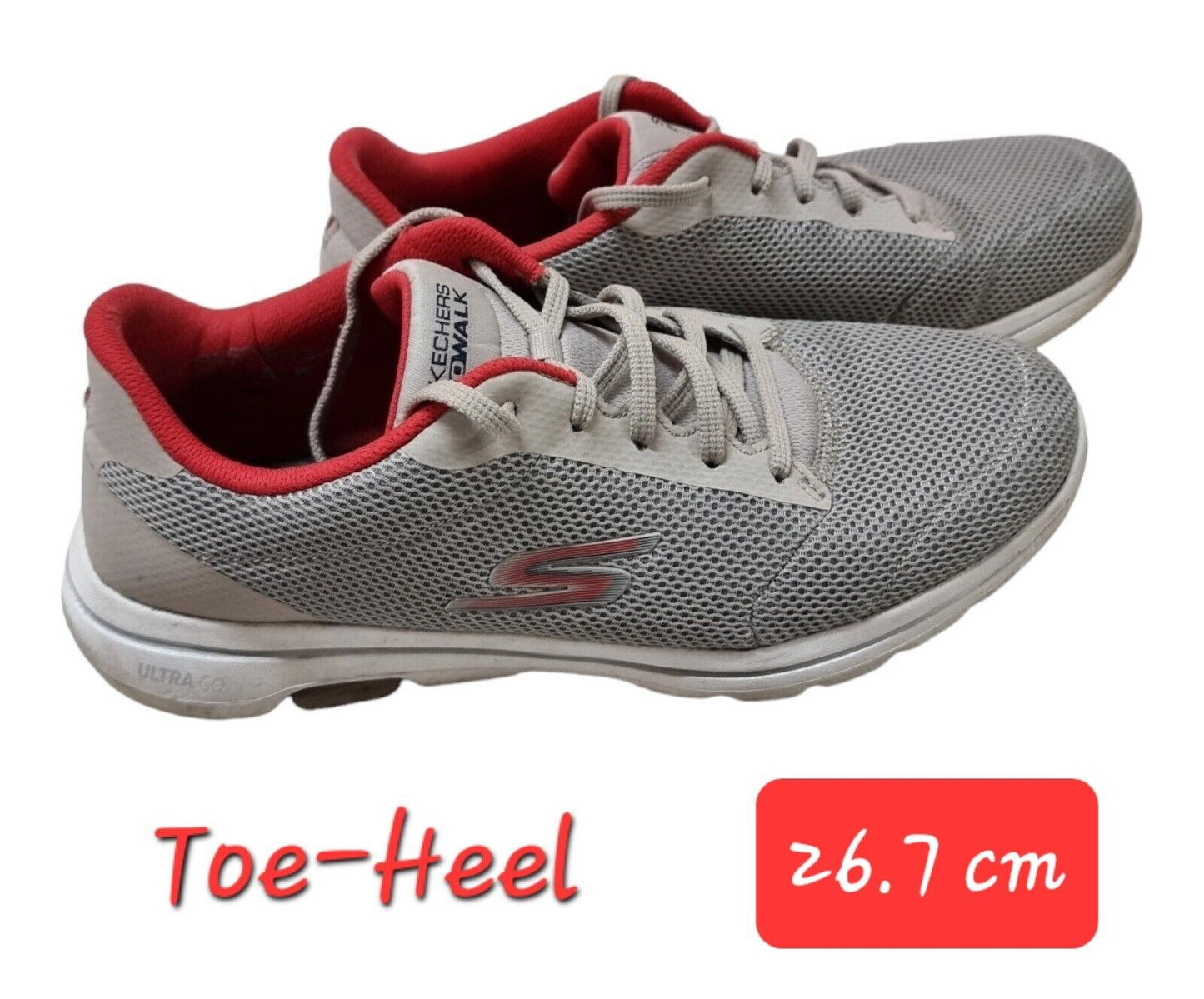 SKECHERS GoWalk Womens Shoes Quick Fit Ultra Go Runners Size 10 US, 40 EU, 7 UK