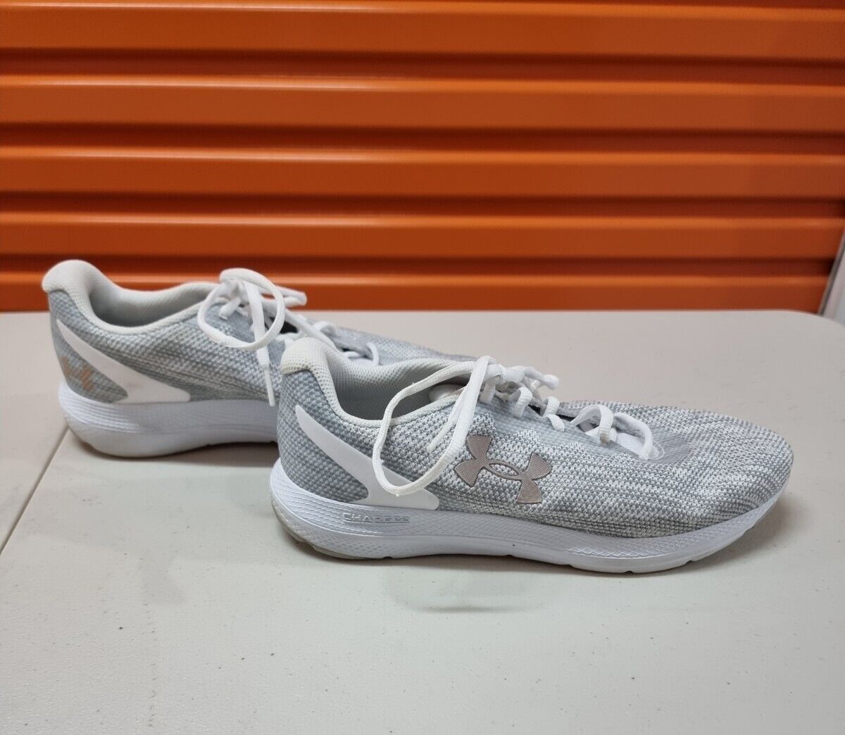 UNDER ARMOUR Charged Impulse Womens Shoes Silver Runners Size 10 US, 7.5UK, 42EU