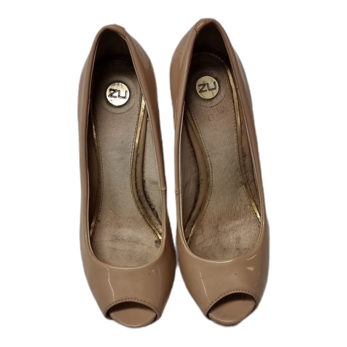 ZU ENCHANTED Shoes Womens Beige High Heels Size 6.5 US/AU, 4.5 UK, 37.50 EU 👠