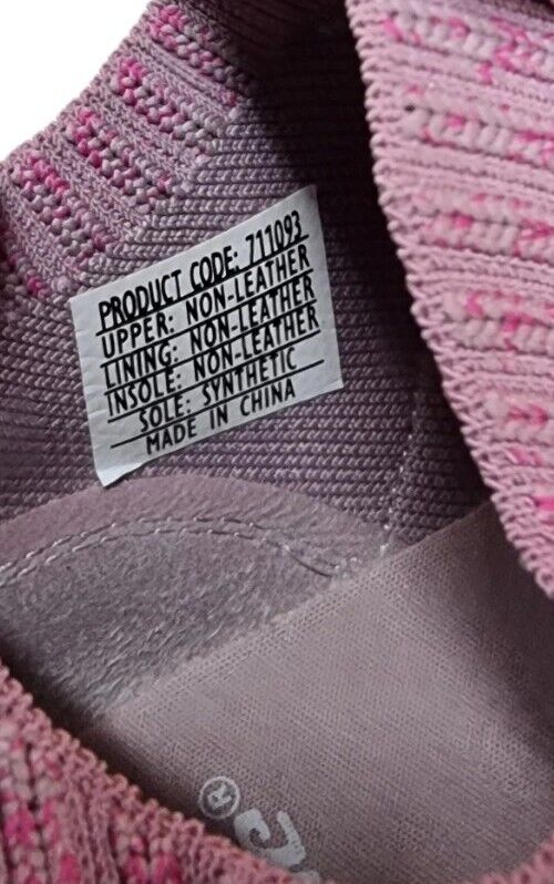 CRANE Womens Shoes Dusty Pink/Purple Runners Size 9 US Like New π