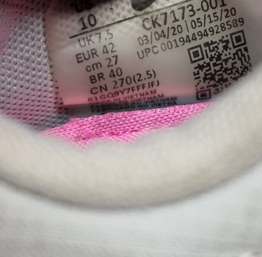 NIKE Air Max UP Womens Shoes Vast Grey/Pink Blast Sneakers 10 US, 7.5 UK, 42 EUR
