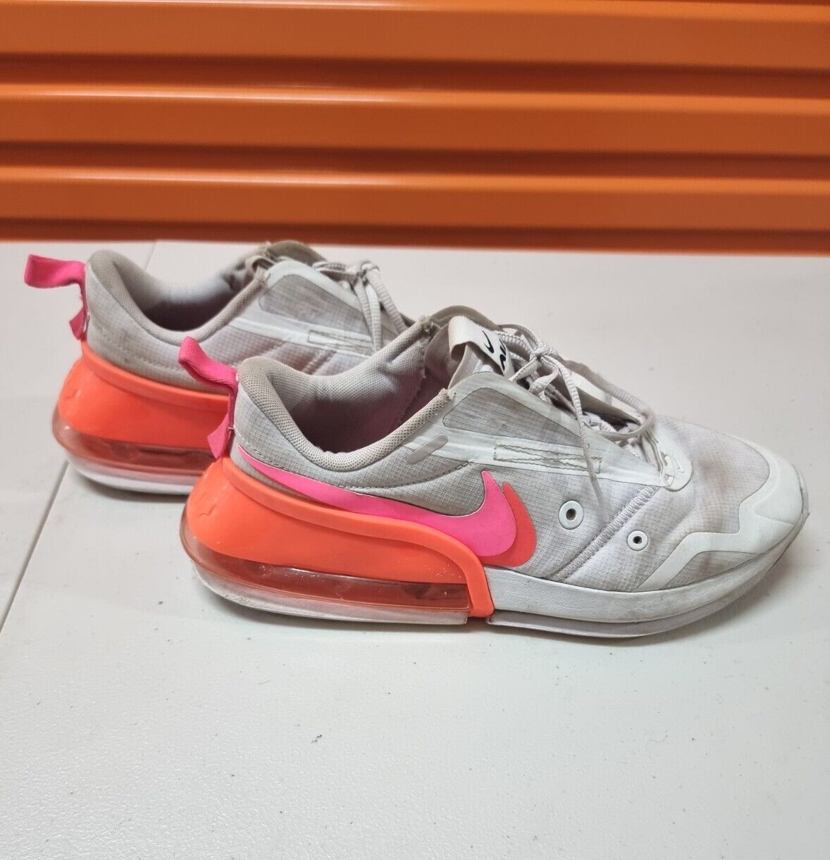 NIKE Air Max UP Womens Shoes Vast Grey/Pink Blast Sneakers 10 US, 7.5 UK, 42 EUR