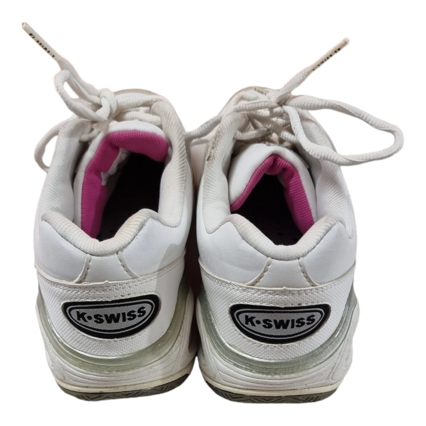 K-Swiss Women's Defier DS Tennis Shoes White Sneakers Size 11 US, 9 UK, 43 🎾