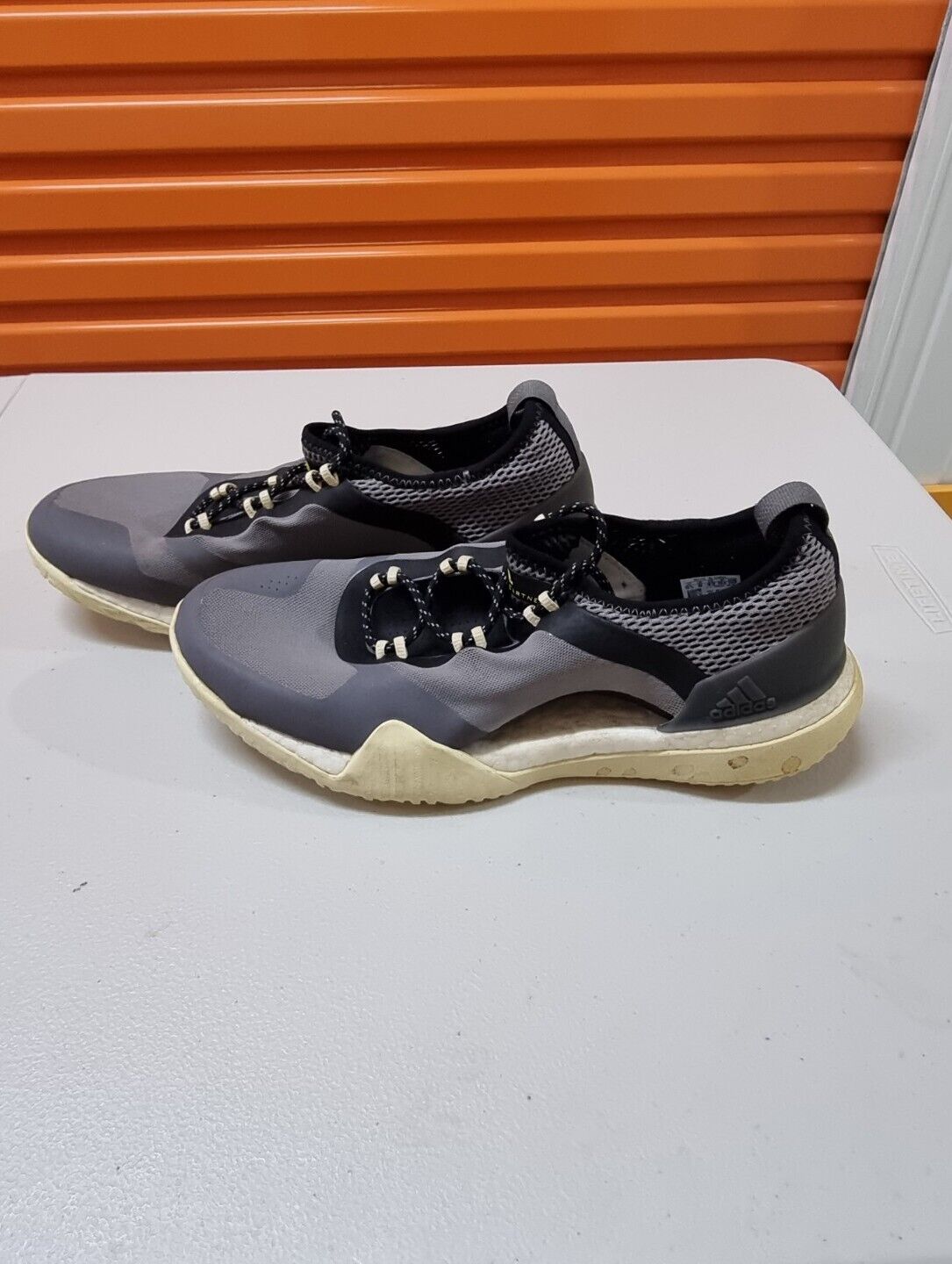 ADIDAS Stella McCartney PureBoost X TR 3.0 Shoes Womens Grey 9.5 US, 8 UK, 42 EU