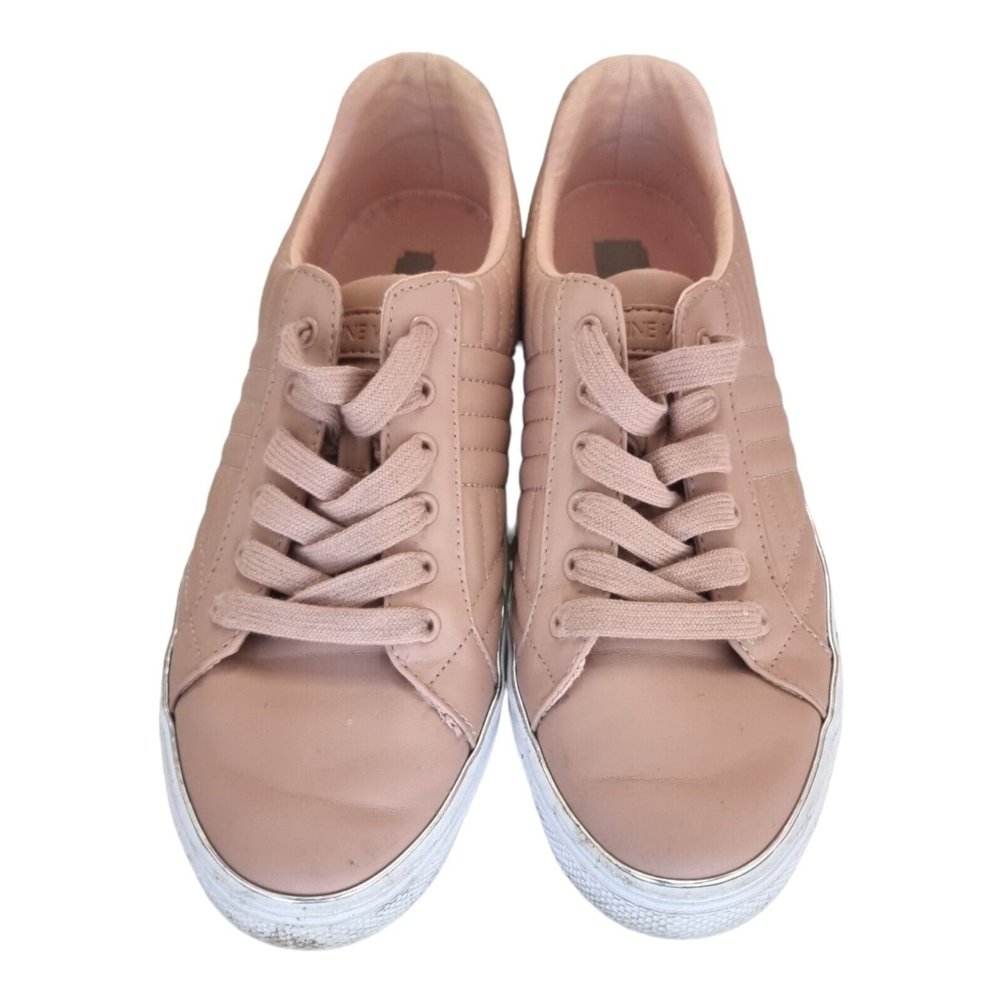 NINE WEST Shoes Womens Dusty Pink Sneakers Size 9.5 US, 39.5 EUR with Box 👟