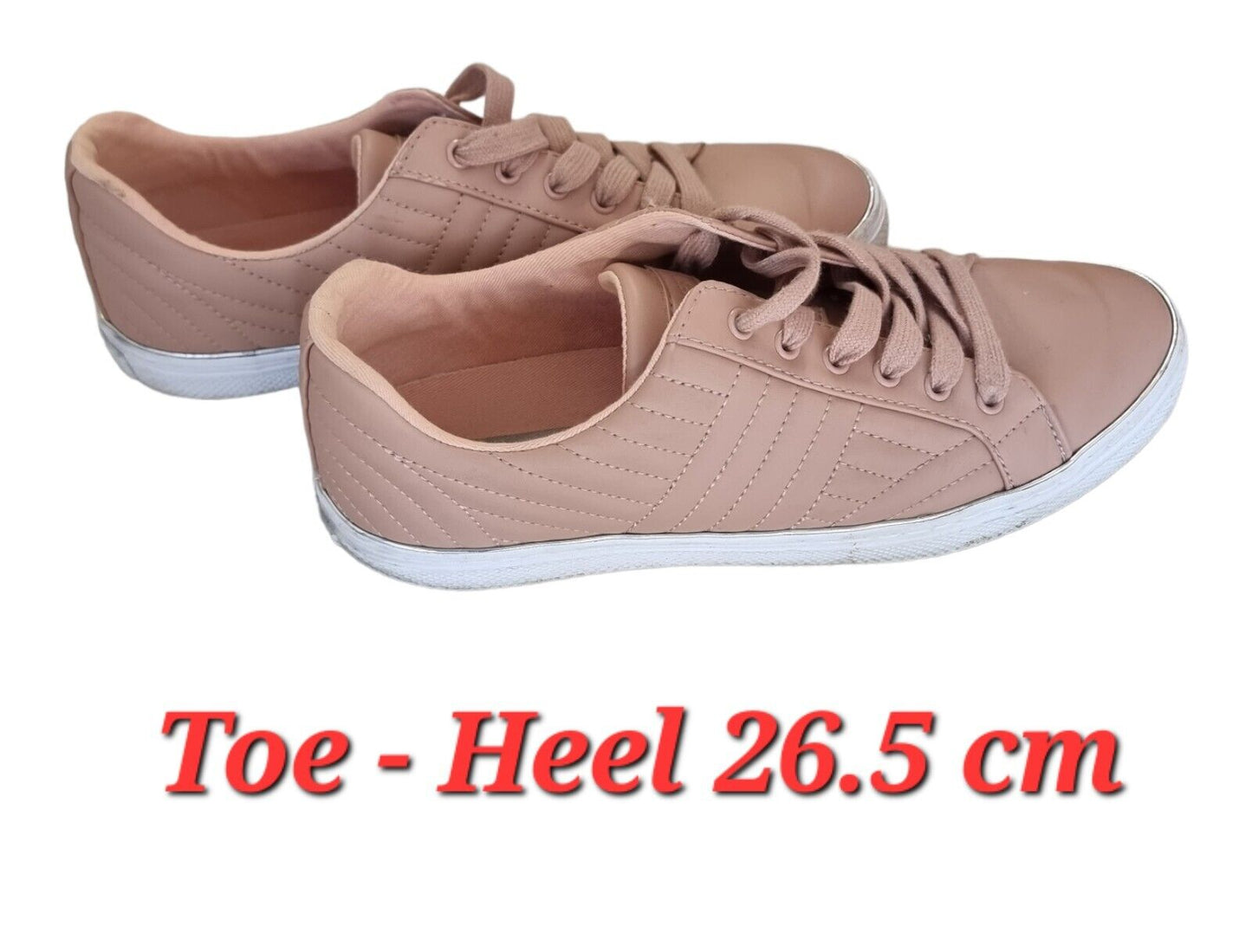 NINE WEST Shoes Womens Dusty Pink Sneakers Size 9.5 US, 39.5 EUR with Box 👟