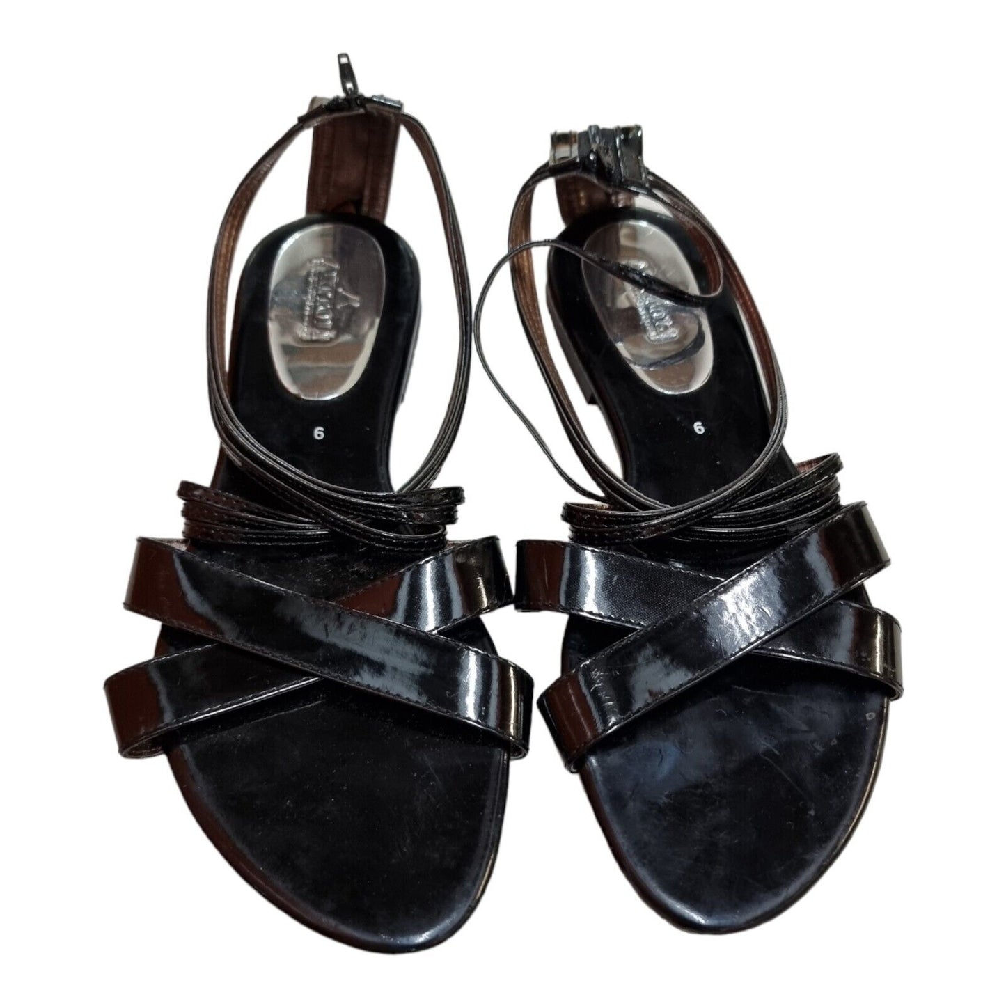 ARTTOLI Sandals Handmade Prestige Womens Flat Shoes Size 9 US, 39 EUR, 7 UK
