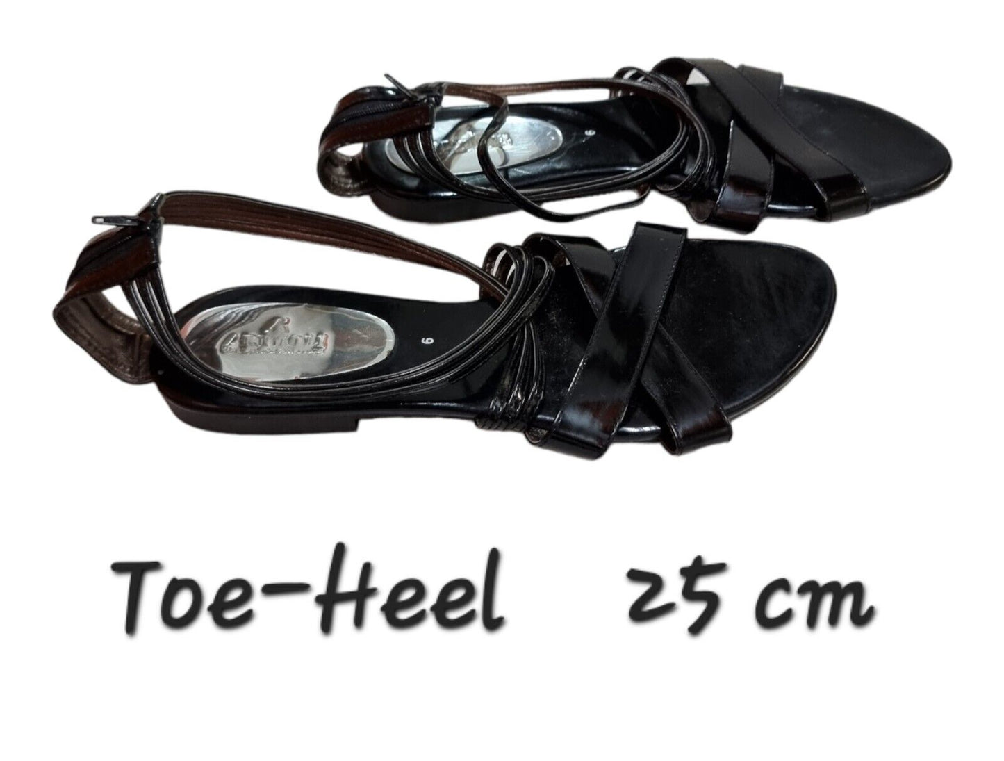 ARTTOLI Sandals Handmade Prestige Womens Flat Shoes Size 9 US, 39 EUR, 7 UK
