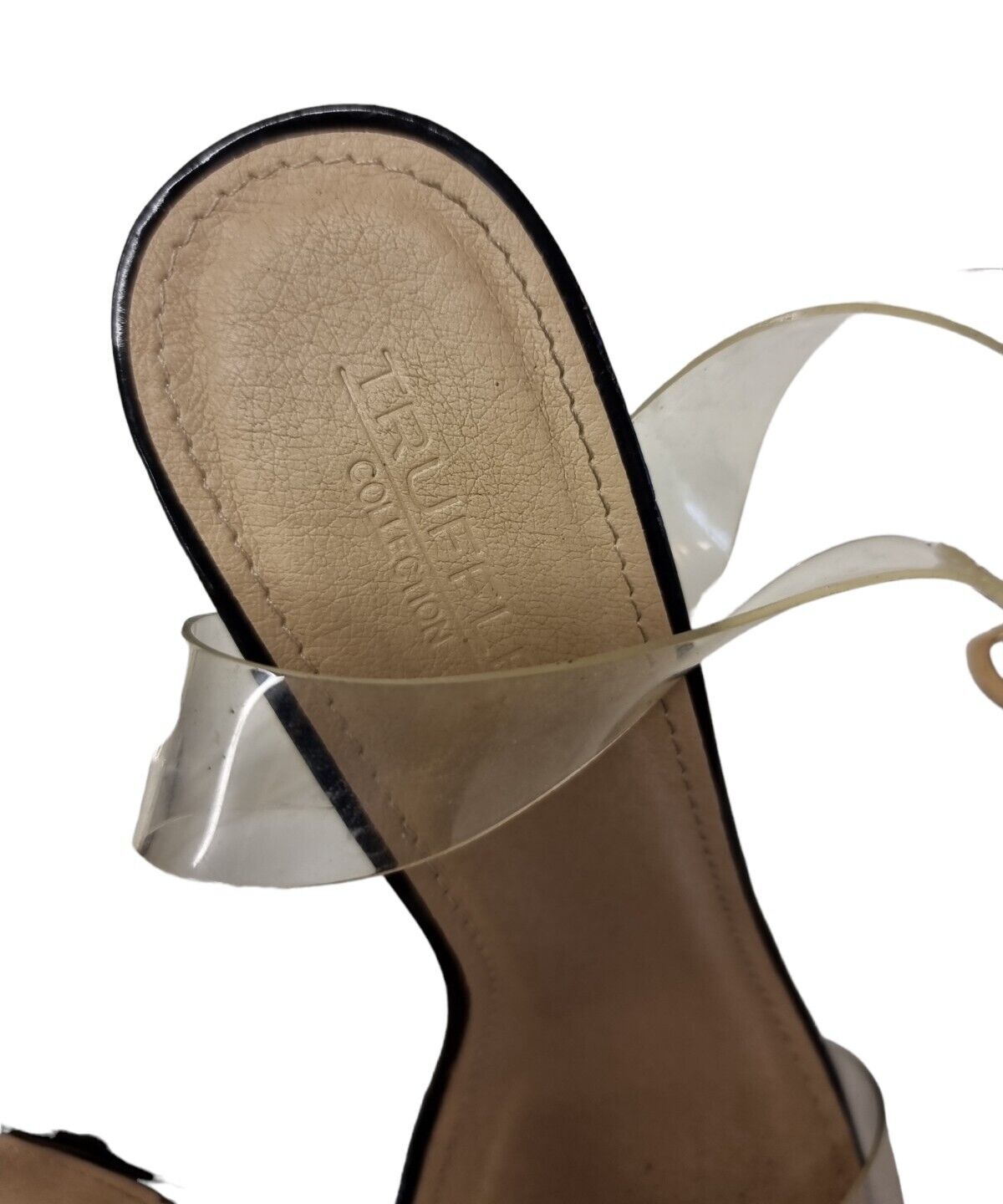 TRUFFLE COLLECTION Shoes Clear heeled Sandals Womens Size 7 US, 5 UK, 38 EUR 👡