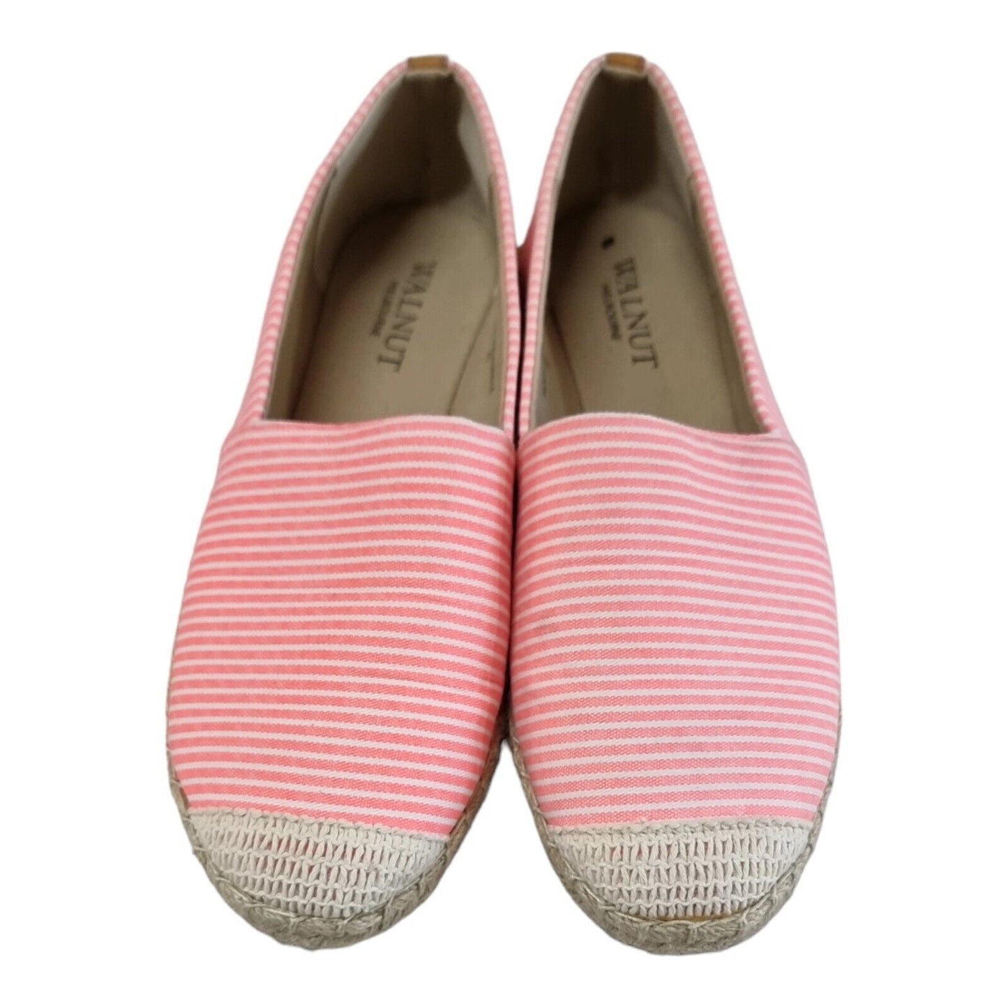 WALNUT Moon Womens Espadrilles Peach Shoes Size 40 EUR, 9.5 AU, 9 US ✔️