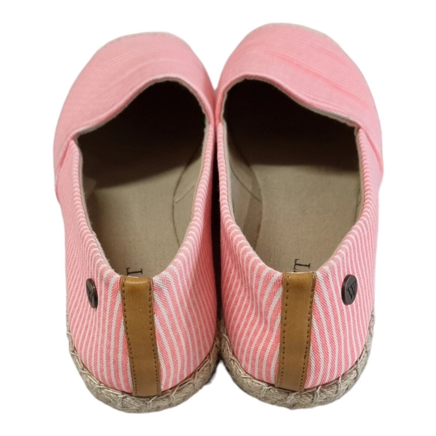WALNUT Moon Womens Espadrilles Peach Shoes Size 40 EUR, 9.5 AU, 9 US ✔️