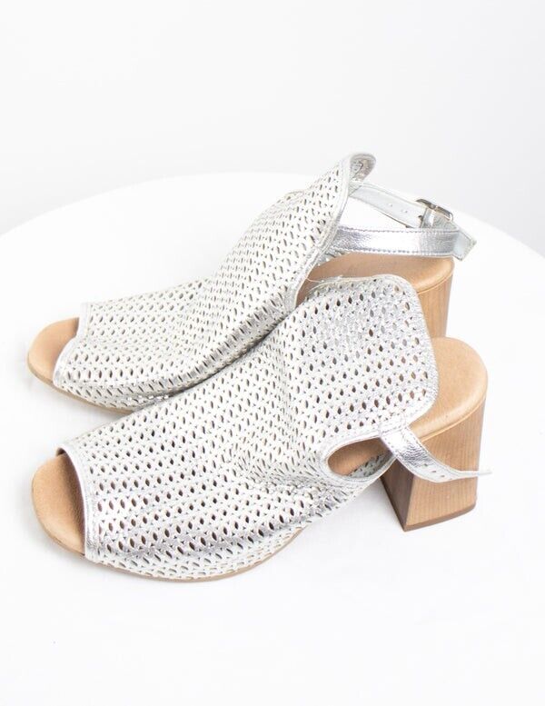 FLORSHEIM Womens Sandals Leather Platform Shoes Size 8.5 US, 6 UK, 39 EUR ✔️